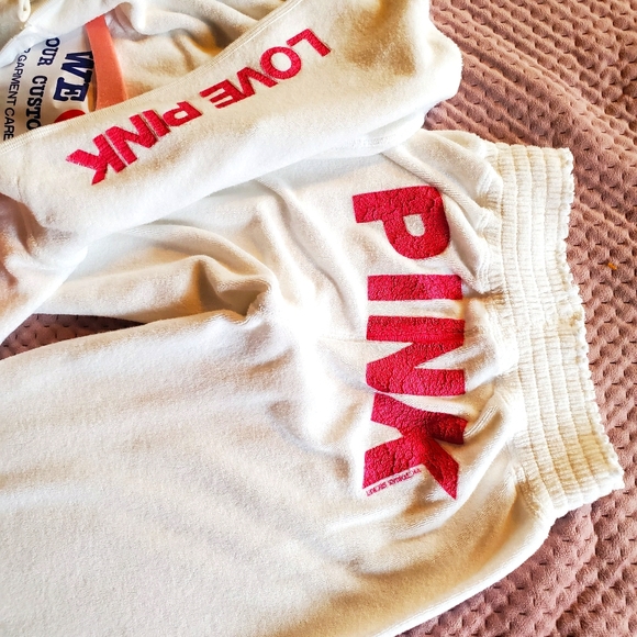 PINK Victoria's Secret Other - Vintage vs pink Tracksuit set